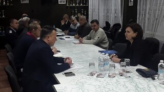 Министър Бъчварова обсъди заедно с ръководството на ОДМВР-Стара Загора предприетите действия по противодействие на конвенционалната престъпност