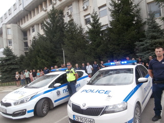 В памет на загиналите полицейски служители Атанас Градев и Йордан Илиев