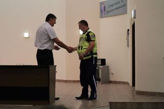По случай празника на служителите на МВР за  професионални постижения са наградени 54 служители от различни звена на областната дирекция