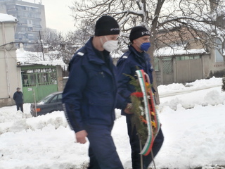 Началникът на РУ-Търговище  участва в тържественото честване на годишнината от Освобождението на гр. Търговище