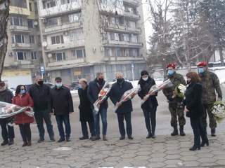 Началникът на РУ-Търговище  участва в тържественото честване на годишнината от Освобождението на гр. Търговище