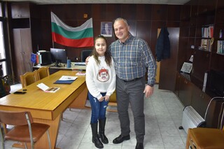 ОДМВР – В. Търново с жест на благодарност към добротата на 11-годишно момиче от Г. Оряховица