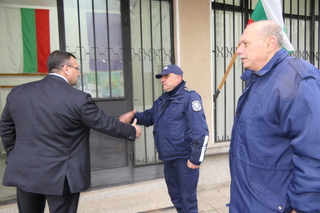 Министър Маринов посети полицейския участък в с.Балван, община Велико Търново 