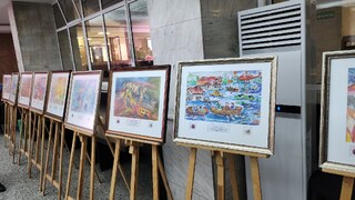 Рисунка на видинчанка е класирана на първо място в Националния конкурс „С очите си видях бедата” 2024