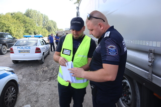 Специализирана операция по безопасност на движението бе проведена тази сутрин край Видин