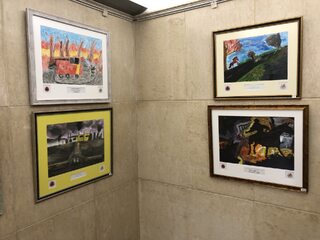 Рисунките на видинчанките Виктория и Паола участват в благотворителна изложба