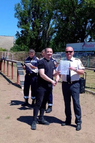 20 огнеборци участваха в областното състезание по пожароприложен спорт във Видин