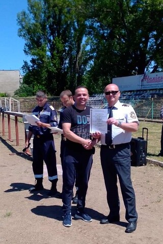 20 огнеборци участваха в областното състезание по пожароприложен спорт във Видин