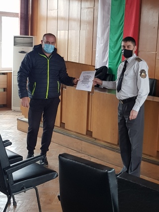 Грамоти за доброволците от общините Брегово и Ново село по случай Международния ден на доброволеца