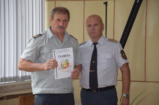 Огнеборци от Видин, Белоградчик и Кула са наградени по случай професионалния празник, отбелязван на 14 септември 