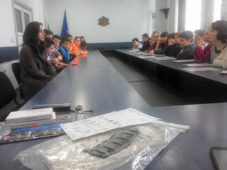 Практически урок за курсантите от Детска полицейска академия бе проведен в ОДМВР-Видин