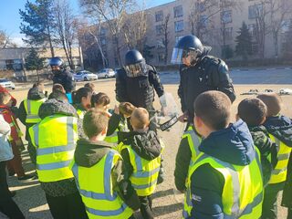 Практическо занятие за отработване на правилни тактически действия при провеждане на масови мероприятия се състоя в ЦСПП – Пазарджик