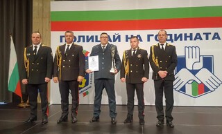 Мартин Ненчев, старши полицай на ГКПП „Царево“, спечели приза „Полицай на годината – 2024“