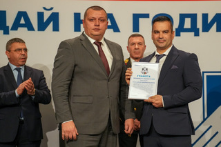 Министър Атанас Илков: Наградите са израз на признателността ни към колегите, които бяха на всички „горещи“ точки в страната и се справиха блестящо