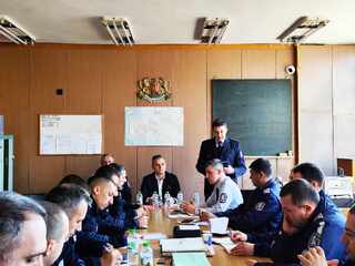 Пъна полиция се отчете за дейсността си през изминалата година