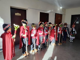 Коледарски поздрав към служителите на полицията в Силистра