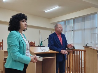 Възпитаниците на Детско полицейско управление  на посещение в Окръжния съд в Силистра