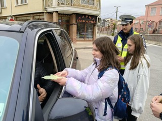ОУ "Д-р Иван Селимински" подкрепи кампанията  „Послания на есенни листа”