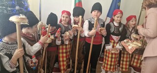 Скъпи гости, коледарчета на Игнажден в ОДМВР – Смолян