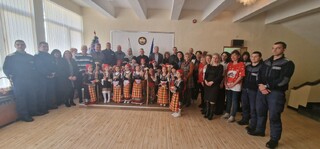 Скъпи гости, коледарчета на Игнажден в ОДМВР – Смолян
