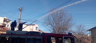 Детското полицейско управление в Етрополе на посещение в пожарната служба