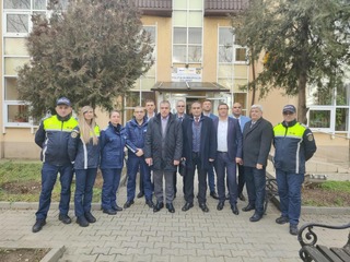 Директорът на видинската полиция участва в работен формат с румънски служители на реда от окръг Долж