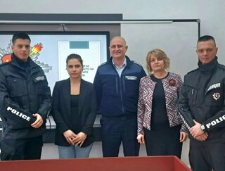 Ямбол беше следващата спирка от вълнуващото информационно пътешествие, в което се впуснаха курсантите от АМВР