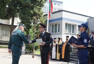 127 стажанти, преминали обучение в ЦСПП – Пазарджик, положиха тържествена клетва, преди да се включат в охраната на българската граница
