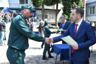 127 стажанти, преминали обучение в ЦСПП – Пазарджик, положиха тържествена клетва, преди да се включат в охраната на българската граница
