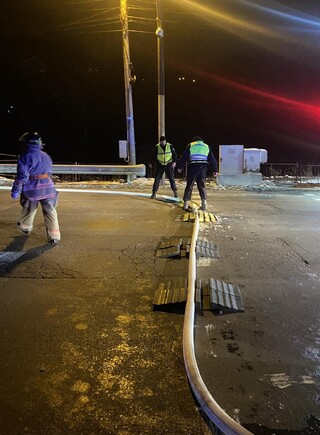 Курсантите от учебната дежурна смяна във Факултет ПБЗН взеха участие в ликвидирането на 3 пожара