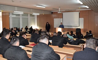 Служители от ГДНП споделиха опит от своята практика с курсанти от Академията на МВР