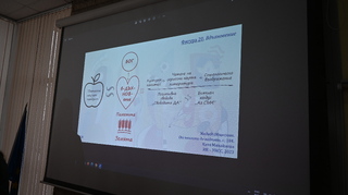 На мотивираща лекция за единството на силата на меча и на силата на словото присъстваха курсанти от АМВР