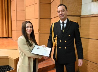 Студенти от випуск 2023 на Академията на МВР получиха дипломите си на тържествена церемония