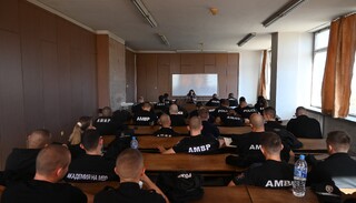 С работата на Междуведомствения координационен център към ГДБОП се запознаха курсанти от IV-ти курс