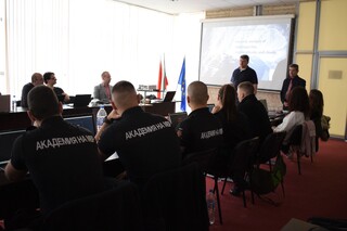Практическо занятие по цифрова криминалистика проведоха обучаеми и преподаватели в Академията на МВР