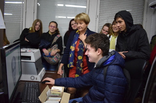 Ученици от 125 СУ „Боян Пенев“ посетиха Академията на МВР