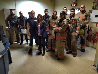 Преподаватели и курсанти от факултет „пожарна безопасност и защита на населението“ проведоха учебни занятия в тунелите на метрополитена