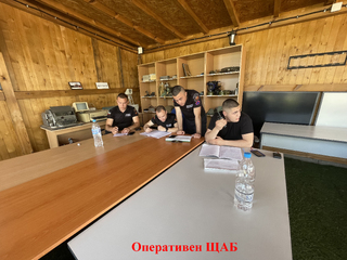 Курсанти от факултет „Пожарна безопасност и защита на населението“ проведоха занятие по дисциплината „Спасителни дейности“
