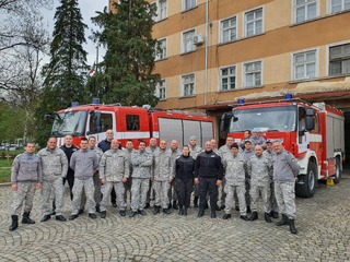 Курс за пожарникари от Военновъздушните сили се проведе във факултет „Пожарна безопасност и защита на населението“