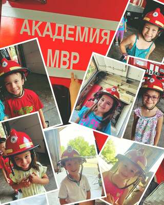 Деца от образователен център „Мей-Би“ посетиха факултет „Пожарна безопасност и защита на населението“ при Академията на МВР