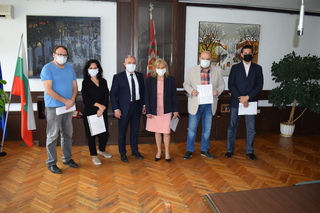 Награждаване на преподаватели от Академията на МВР по повод 24 май