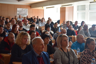 Главен комисар Георги Арабаджиев говори пред студентите в Академията на МВР