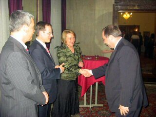 Приятелско тържество в чест на тримата нови генерали от МВР