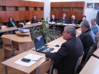 Посещение на експертна група от Националната агенция по оценяване и акредитация в изпълнение на последния етап от програмна акредитация на професионалното направление 3.7. „Администрация и управление”