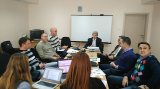 Първа среща на екипа за управление на проект СВ007.1.31.126 "Съвместна тренировъчна програма за превенция и управление на горски пожари"