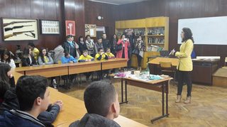 Посещение на ученици от Детско полицейско управление (ДПУ) - гр. Смолян във факултет „Полиция” при Академия на МВР.
