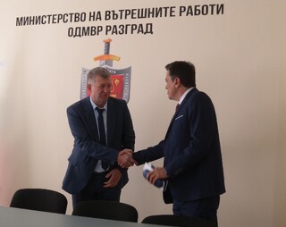 Комисар Ганчо Ганев е новият заместник директор на ОДМВР-Разград