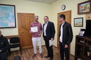 Ръководството на видинската полиция удостои с грамоти петима млади мъже, предотвратили две телефонни измами