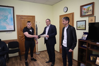 Ръководството на видинската полиция удостои с грамоти петима млади мъже, предотвратили две телефонни измами