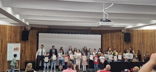 Награждаване на първенците в конкурса за детска рисунка „С очите си видях бедата“ – областен етап